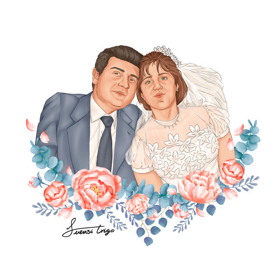 wedding portrait, retrato pareja boda