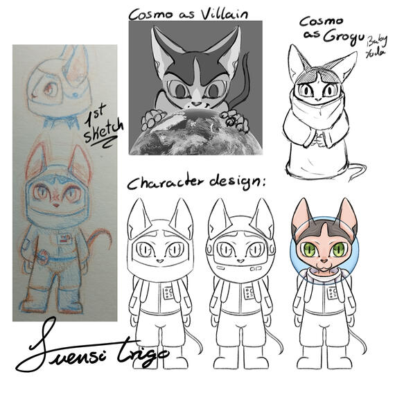 Character Design: Cosmo